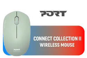 Port Connect Collection II Wireless Mouse - Olive