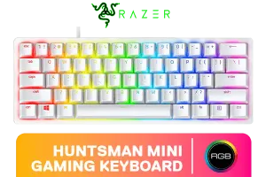 Razer Huntsman Mini Gaming Keyboard Purple Switches Mercury