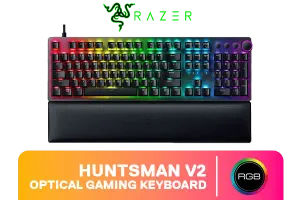 Razer Huntsman V2 Optical Gaming Keyboard - Clicky Purple Switch