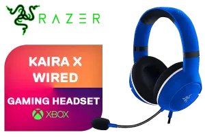 Razer Kaira X Xbox Wired Gaming Headset Shock Blue