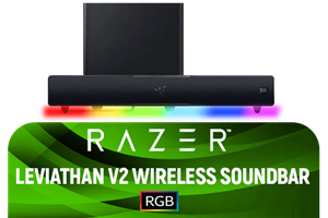 Razer Leviathan V2 Wireless Soundbar with Subwoofer