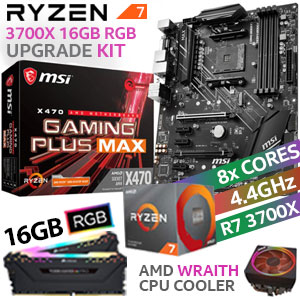 RYZEN 7 3700X X470 Gaming Plus MAX 16GB RGB Upgrade Kit