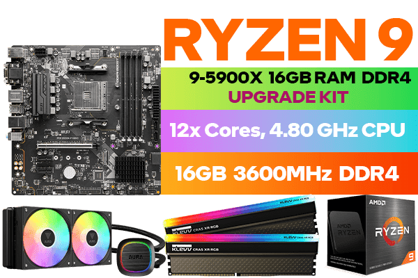 Msi Ryzen 5900x Ecc Memory PC G740 (Ryzen 9-5900X 32GB RTX 3060