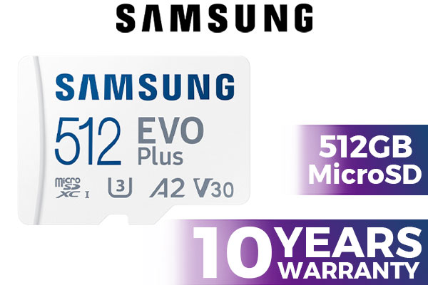 SAMSUNG 512GB EVO Plus Micro SD Card Best Deal South Africa