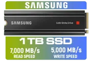 Samsung 980 Pro 1TB Heatsink NVMe SSD - High-Performance Storage Solution - image 1