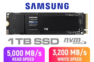 Samsung 990 EVO 1TB NVMe SSD