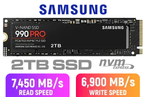 Samsung 990 Pro 2TB NVMe SSD