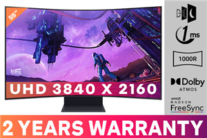 SAMSUNG Odyssey Ark 165hz Curved Gaming Monitor