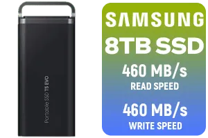 【新品未使用】Samsung Portable SSD T5 EVO 8TB Samsung T5 EVO 8TB Portable SSD – Fast and Reliable Storage