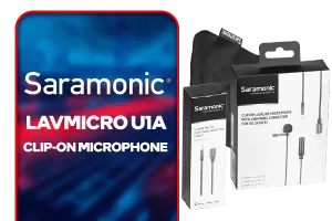 Saramonic  LavMicro U1A Clip-on Microphone