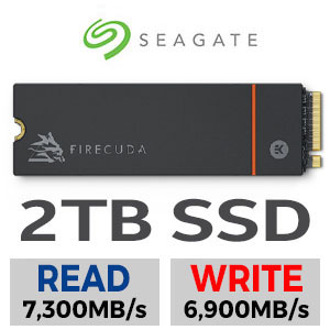 Seagate FireCuda 530 Heatsink 2TB M.2 NVMe SSD - Best Deals