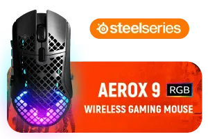 SteelSeries Aerox 9 Wireless Gaming Mouse