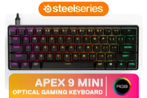 Steelseries Apex 9 Mini RGB Gaming Keyboard