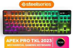 Steelseries Apex Pro TKL RGB Gaming Keyboard