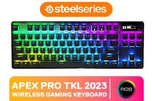 Steelseries Apex Pro TKL RGB Wireless Keyboard