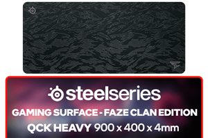 Steelseries QCK HEAVY Faze Clan Edition XXL Gaming Mousepad