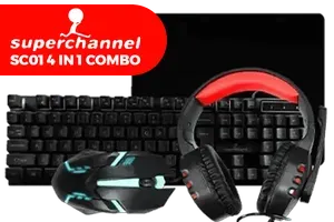 Superchannel SC01 4 IN 1 Gaming Combo - Image 1