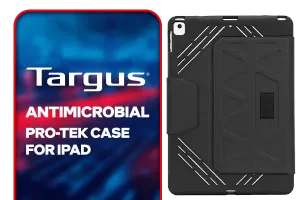 Targus Antimicrobial Pro-Tek Case for iPad - Black