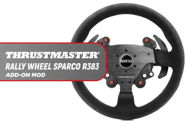 Thrustmaster Rally Wheel Sparco R383 Mod - Ultimate Racing Wheel 
