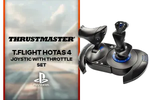 Thrustmaster T.Flight Hotas 4 Joystic With Throttle Set