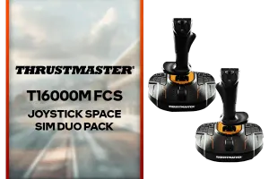 Thrustmaster T16000M FCS Joystick Space Sim Duo Pack