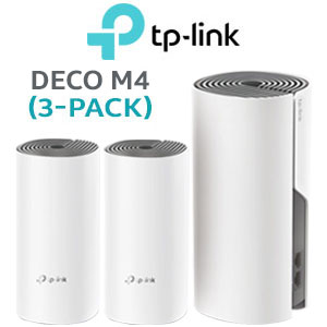 TP-LINK AC1200 Deco M4 Wi-Fi System - 3 Pack - Best Deal - South