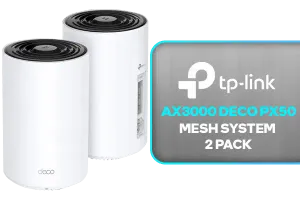 TP-LINK AX3000 Deco PX50 Mesh System - 2 Pack