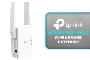 TP-Link AX3000 Dual-Band Wi-Fi 6 Range Extender