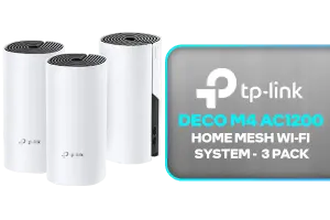 TP LINK DECO M4 AC1200 Home Mesh Wi-Fi System 3 Pack