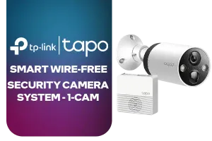 TP-Link Smart Wire-Free Security Camera System 1 Cam