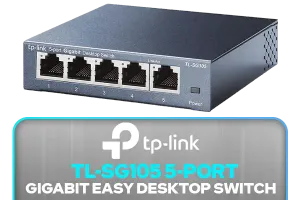 TP-LINK TL-SG105 5-Port Gigabit Easy Smart Switch