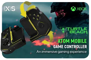 Turtle Beach Atom Mobile Game Controller Black Yellow