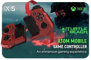 Turtle Beach Atom Mobile Game Controller Red