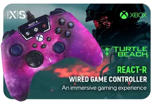 Turtle Beach React-R Game Controller Nebula