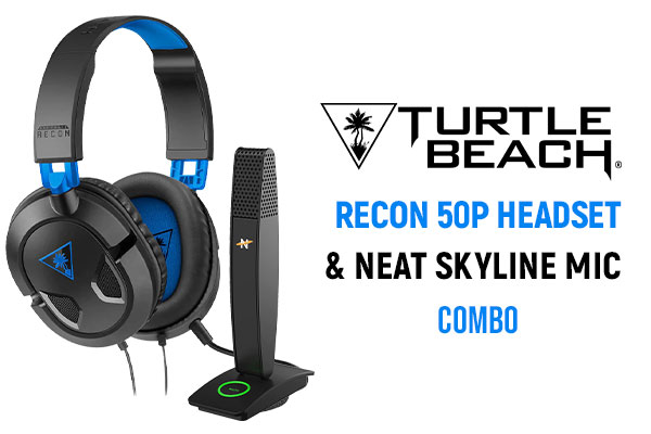Turtle beach ear force recon 50p mic hotsell