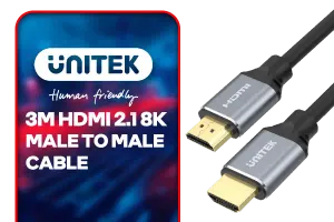 UNITEK 3M HDMI 2.1 8K Male to Male Cable