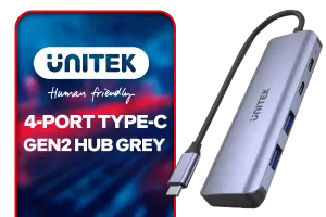 Unitek 4 Port Type C Gen2 Hub