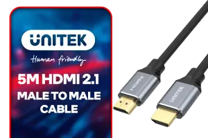 UNITEK 5M HDMI 2 1 MALE TO MALE CABLE