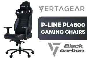 Vertagear PL4800 Gaming Chair Black Carbon