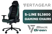 Buy Vertagear SL3800 Gaming Chair - Black Green | Open Box Deals - image 1