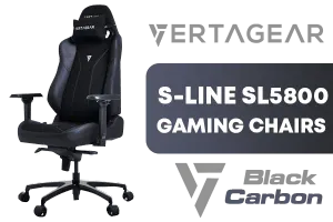 Vertagear SL5800 Gaming Chair Black Carbon