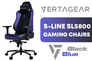 Vertagear SL5800 Gaming Chair Black Purple