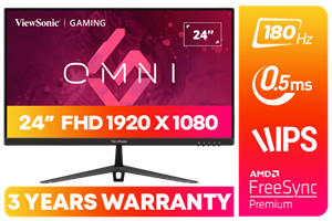 ViewSonic OMNI VX2428 180hz Gaming Monitor