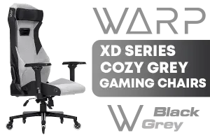 WARP Xd Series Cozy Grey Edition Ergonomic Gaming Chair