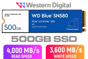 WD Blue SN580 500GB NVMe SSD