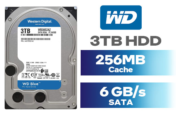 Buy Western Digital WD30EZAZ 3TB Blue HDD - Reliable Storage