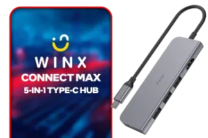 WINX Connect Max 5-in-1 Type-C Hub