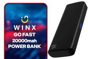 Winx Go Fast 20000mah Power Bank