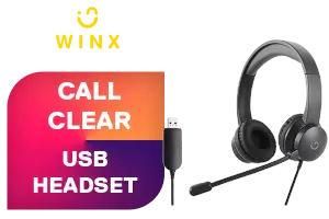 Winx Call Clear USB Headset