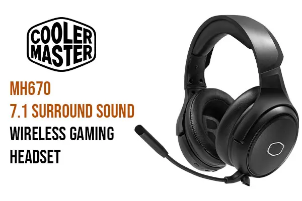 Wireless Headphones Cooler Master Mh670 Gaming Headset Ghz Wireless Cooler  Master Headset Wireless Cooler Master MH670